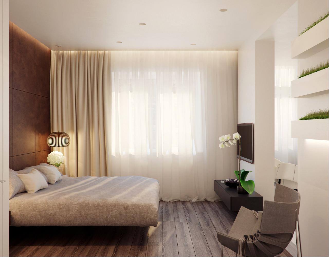 The interior of the apartment is 125 m  in a residential complex Felicita Alexandra Fedorova-2