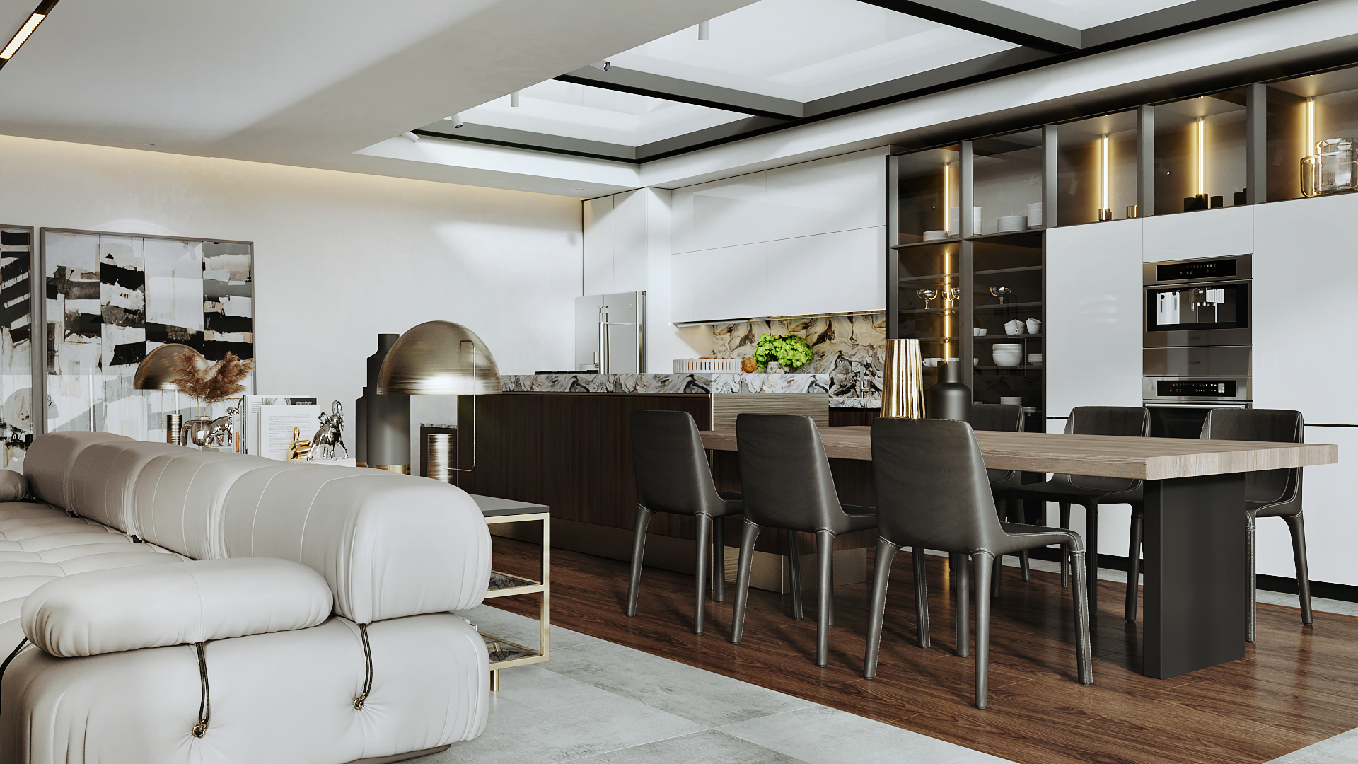 湖景小区中的别墅丨埃及开罗丨Amany Atef-27