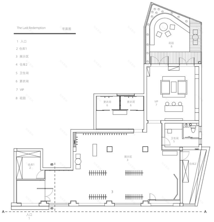 上海 The last Redemption 服装店丨中国上海丨直距设计-60