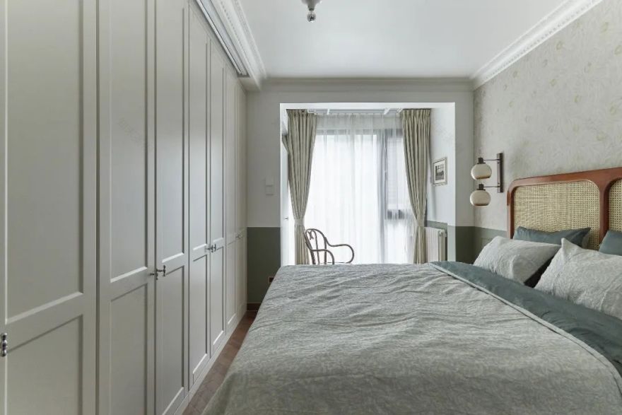 73㎡法式++南洋风小户型改造丨中国北京丨里白设计-65