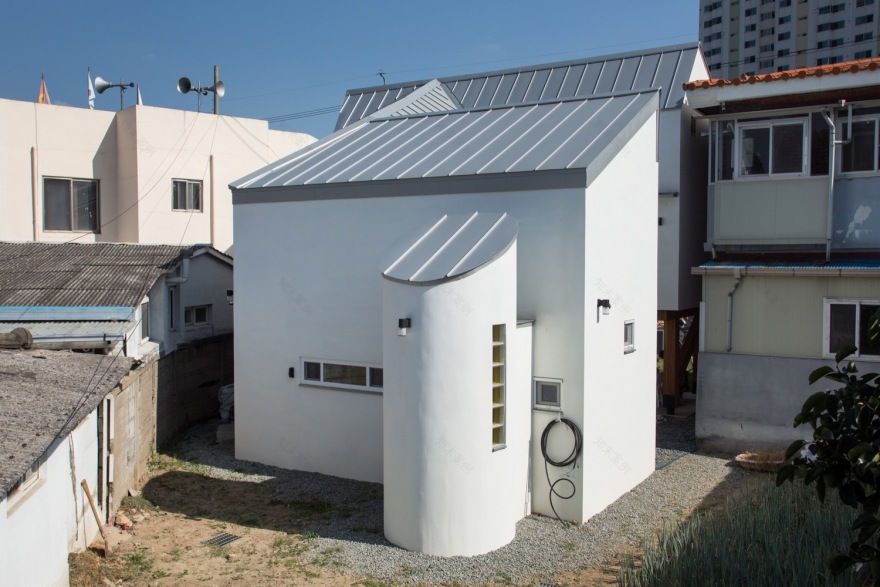 韩式住宅的倾斜"ㄷ"形外墙设计-42