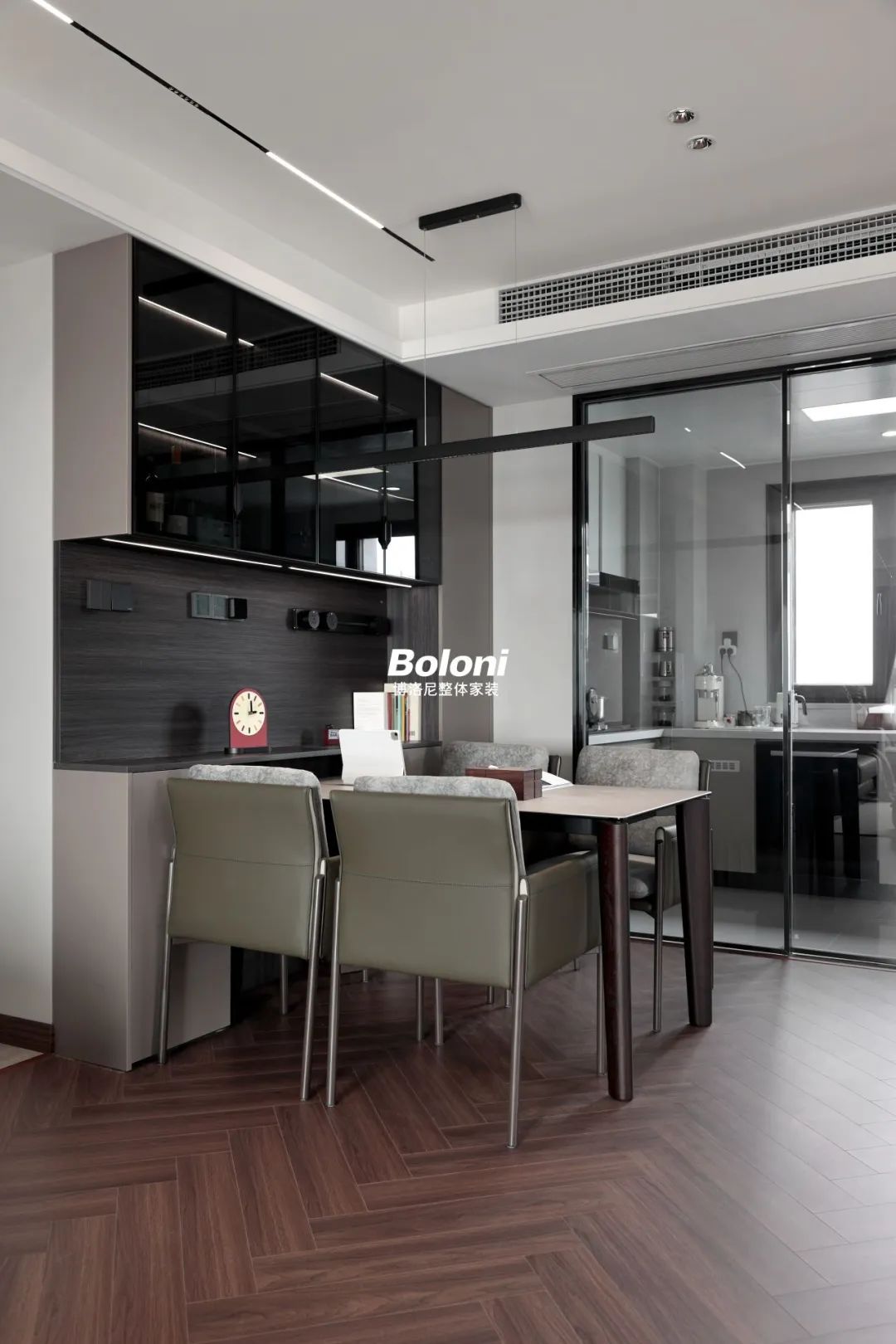 96㎡现代简约实景案例-16