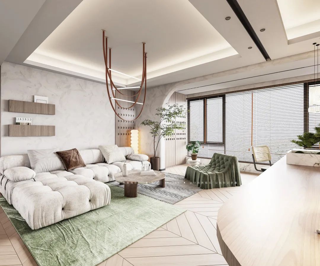 绿色慢生活 | 南昌 130 平米住宅设计-29