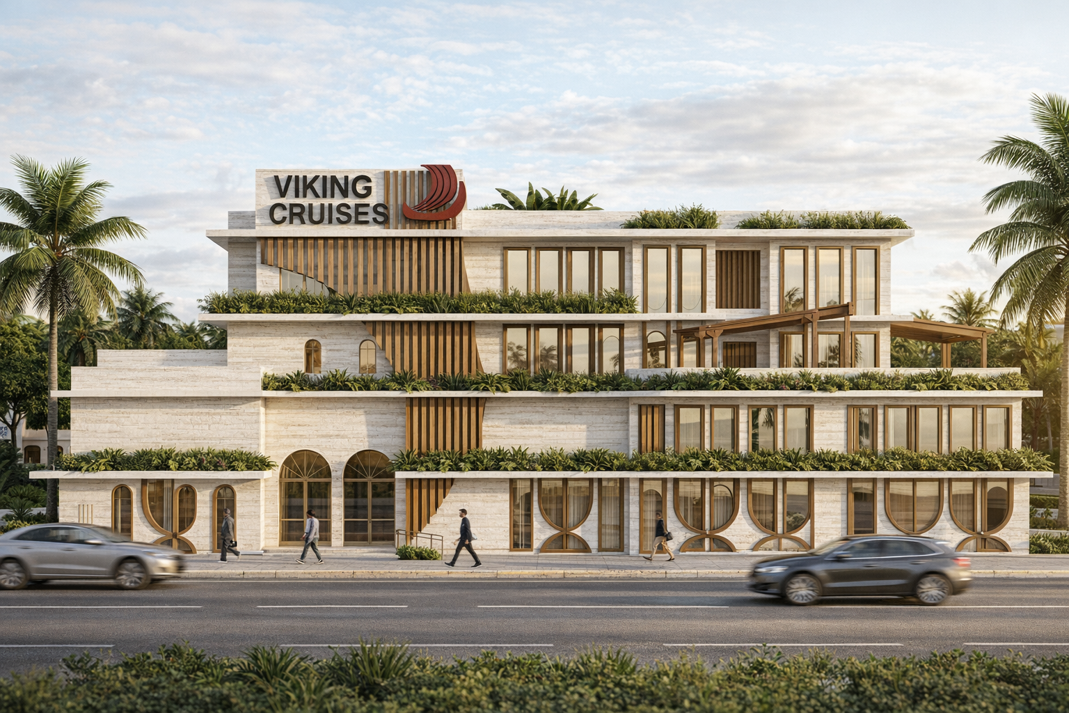 “维京游轮”公司多国总部-30