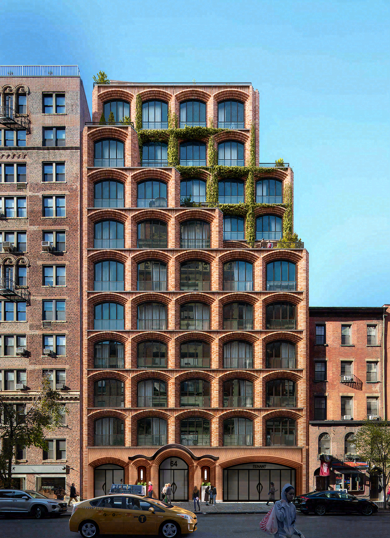 64 University Place's Exterior Nears Completion in Greenwich Village, Manhattan - New York YIMBY-13