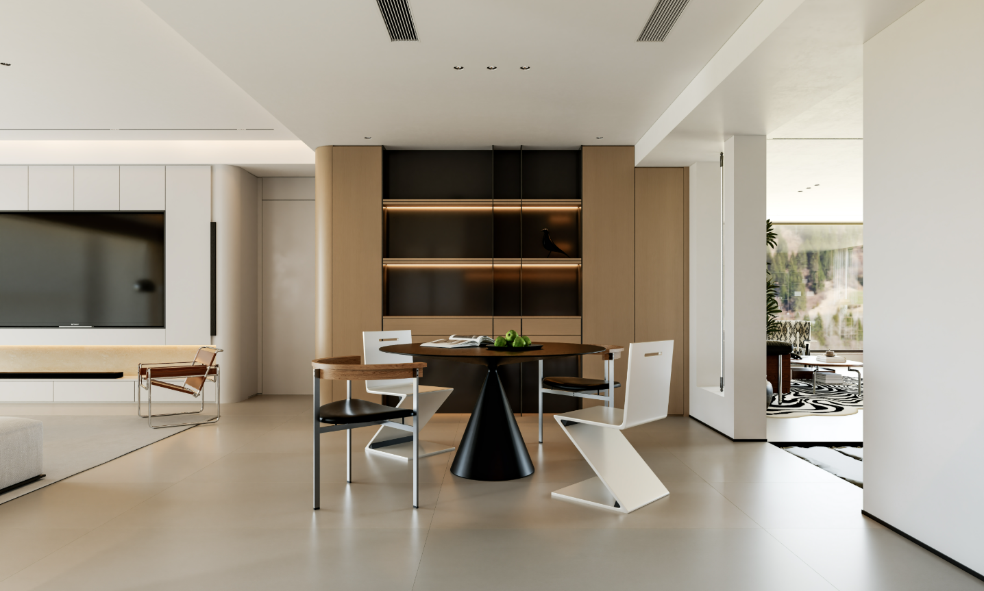 现代简约与自然相融，雅致空间尽显生活美学-2