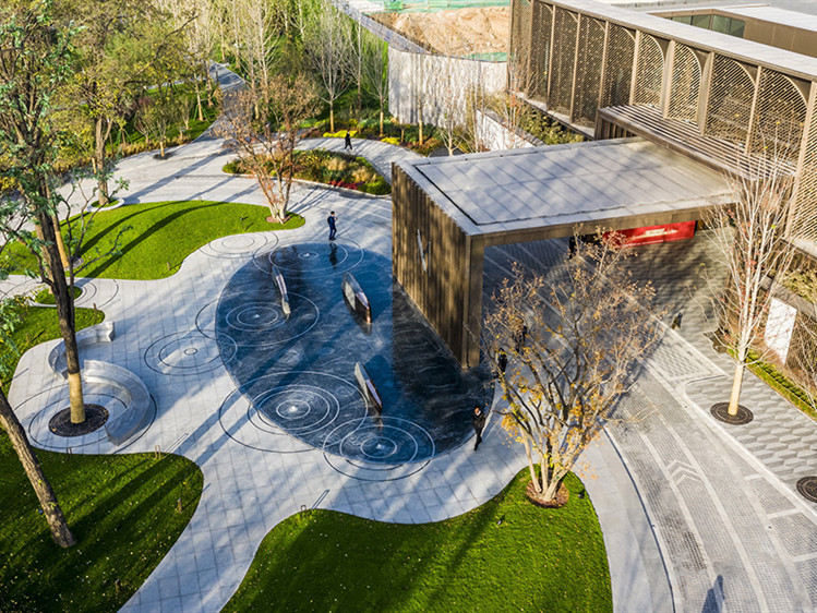 石家庄嘉实公园都会住宅景观-3