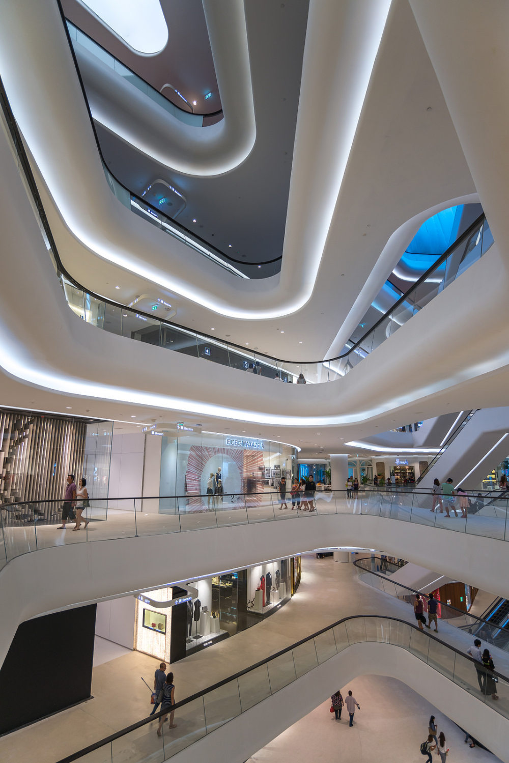 几十个超牛购物中心中庭方案-107