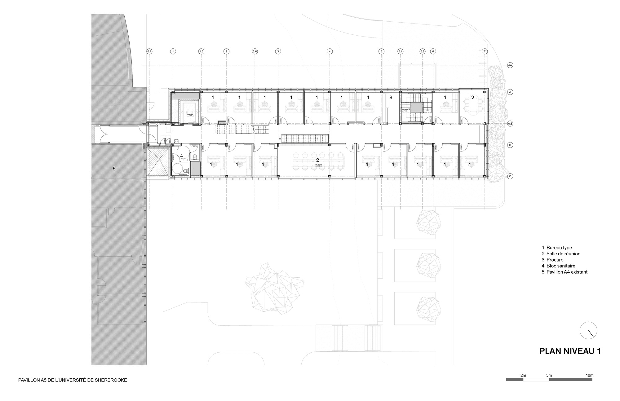 Pavillon A5 Faculty of Arts and Humanities / Saucier + Perrotte architectes-15