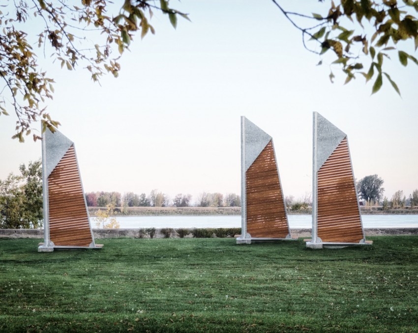 Sails Park Benches（帆之公园长椅）丨加拿大丨加拿大设计师Félix Guyon-6