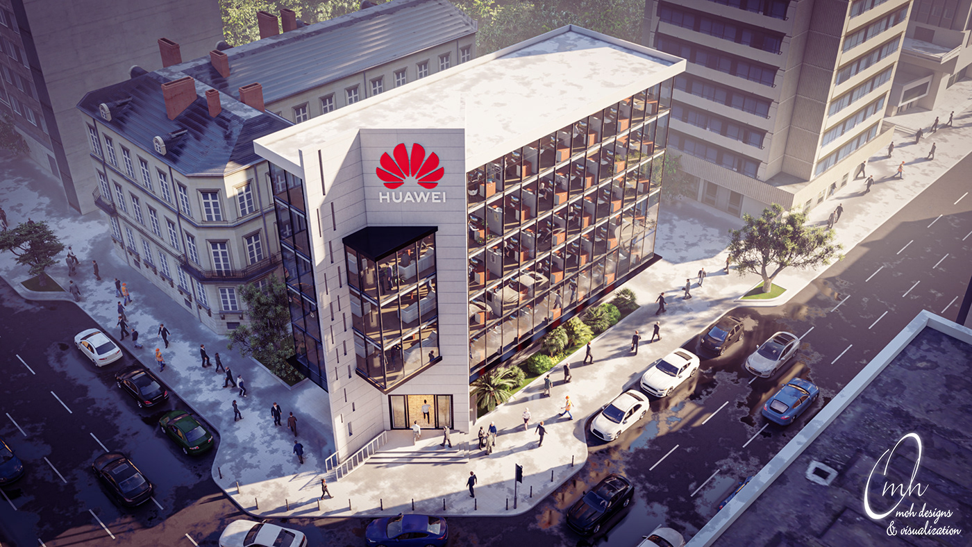 Anastasiya Gushchina丨办公建筑丨Huawei Headquarters Architectural Design-1