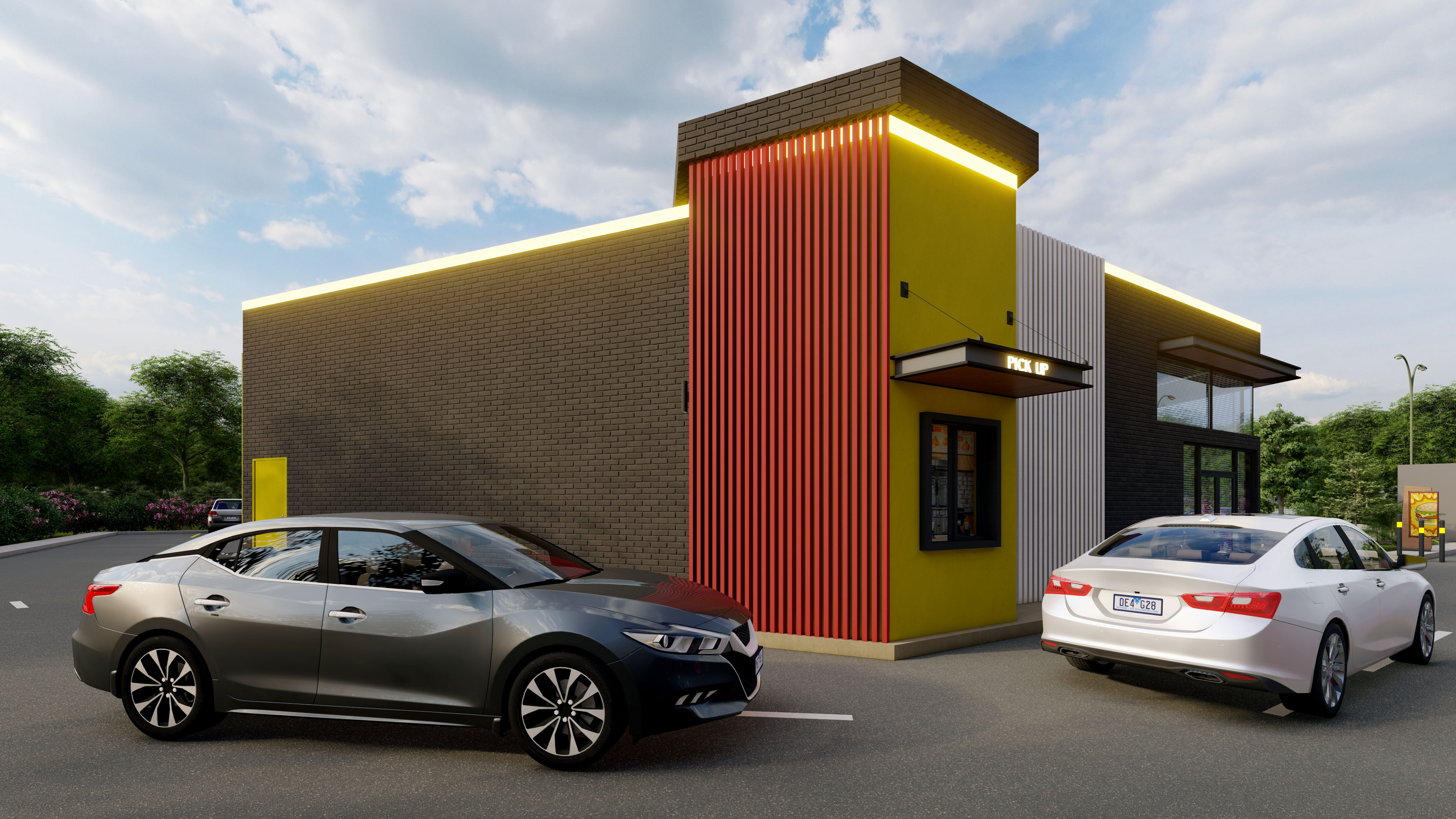 Fast food restaurant Design-6