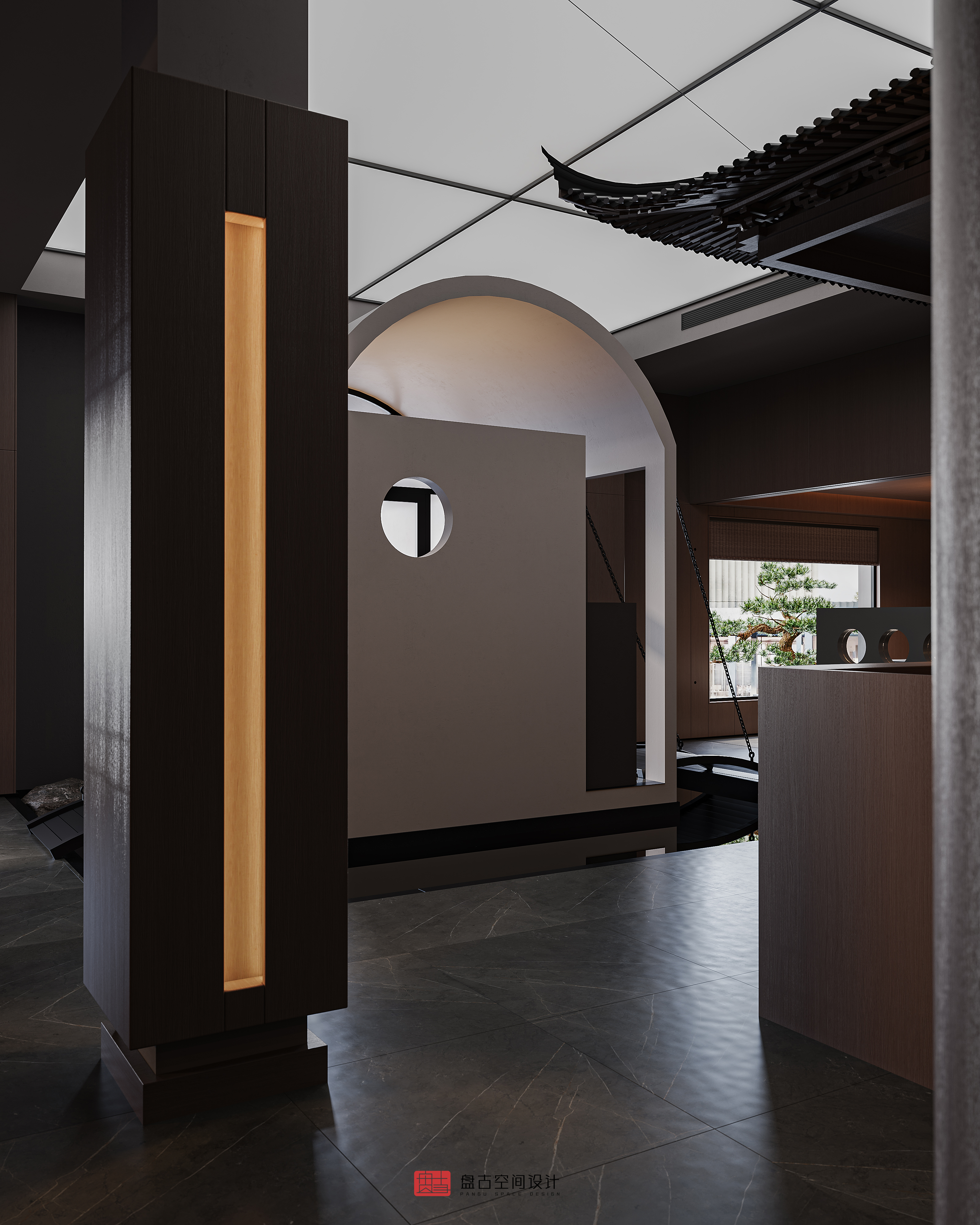 湘意创意菜餐厅丨盘古空间设计-18