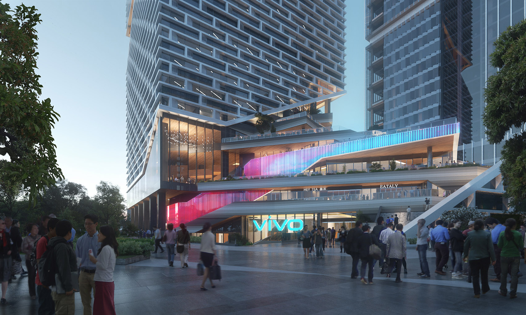 vivo选中NBBJ恩比建建筑咨询公司设计全新深圳总部-16