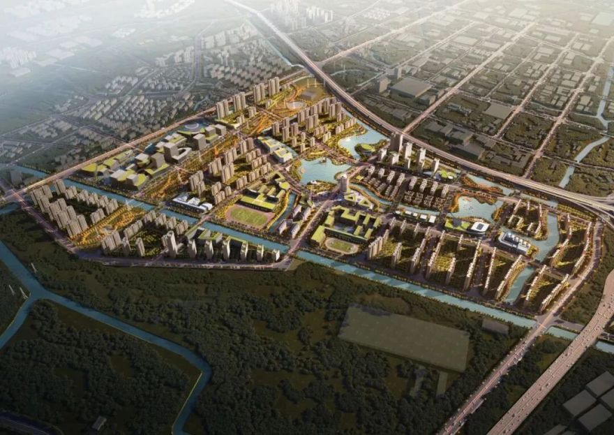 创新国际化生态社区丨华建集团华东院原创中标北虹桥城中村项目封浜片区规划设计总控服务-78