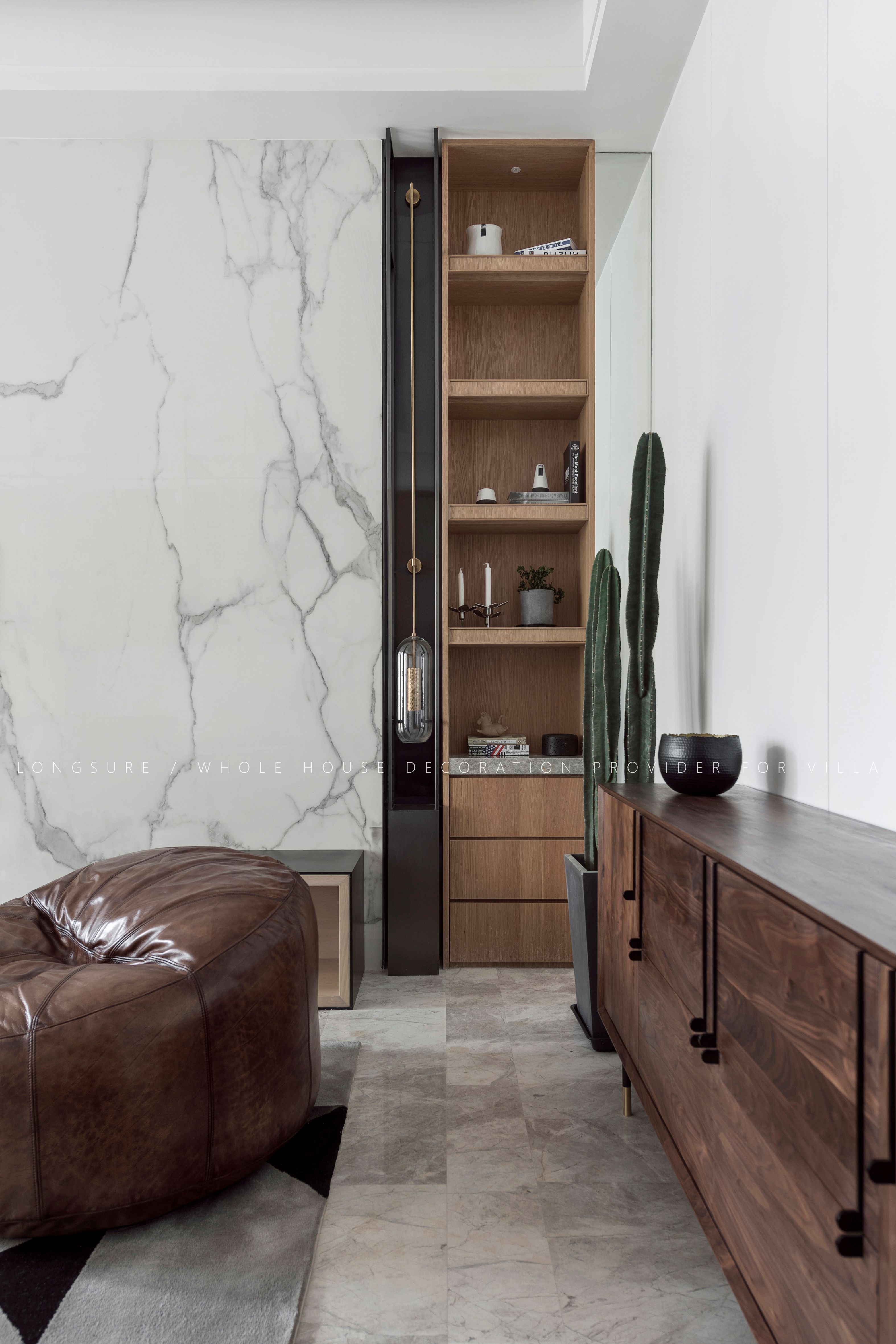 成都朗墅豪宅定制 | 实木整装的艺术-9