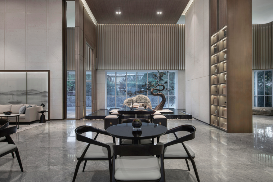 诺德阅墅营销中心 | 传统礼序与现代美学的完美融合-12