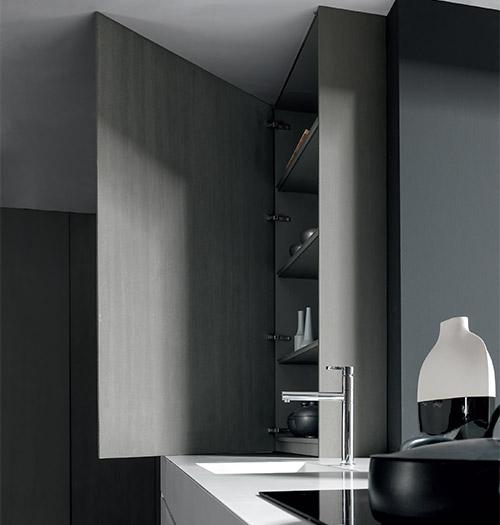 FLY-  kitchen with island, minimal design | Modulnova Cucine-10