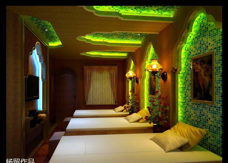 弋雅足浴城 | 舒适休闲空间设计-8