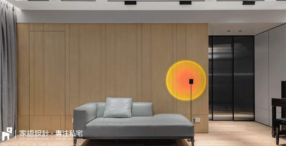 家庭电影院与音乐交流区的完美结合丨中国广州丨广州家语设计-10