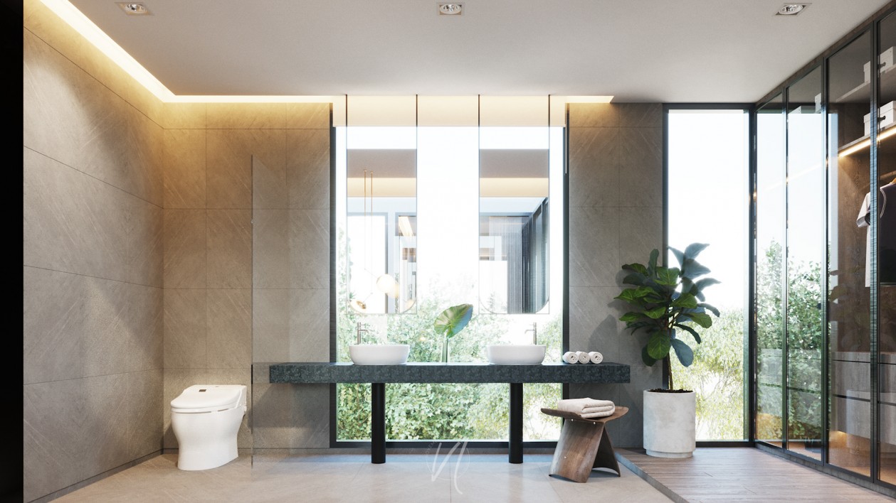 泰国，联排别墅效果图+完工实景！-24