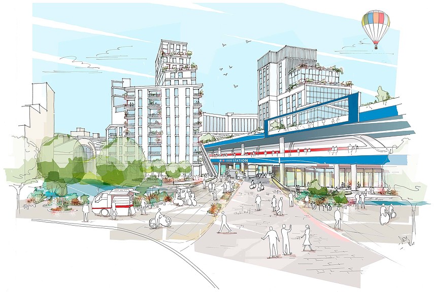 Leeds 车站 | 历史与未来并融的枢纽重生-8