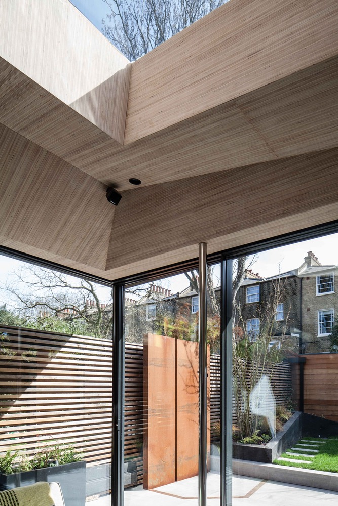 伦敦 80 平米住宅变身记——灵活空间与花园景观的完美融合-30