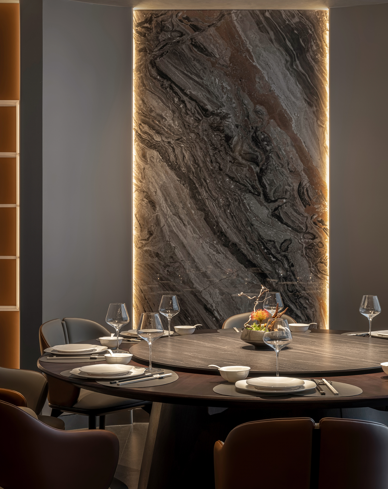 北京湘粤茗宴餐厅丨中国北京丨大伟室内设计(北京)有限公司-53