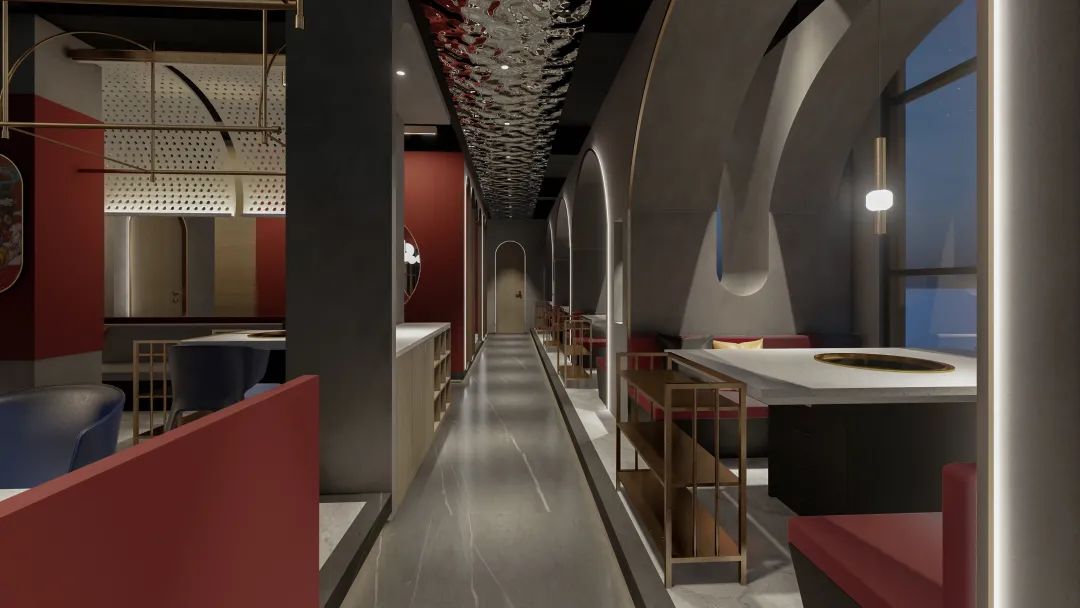 红汕坊新派潮汕牛肉火锅丨中国洛阳丨洛阳市晟宁装饰工程有限公司-14