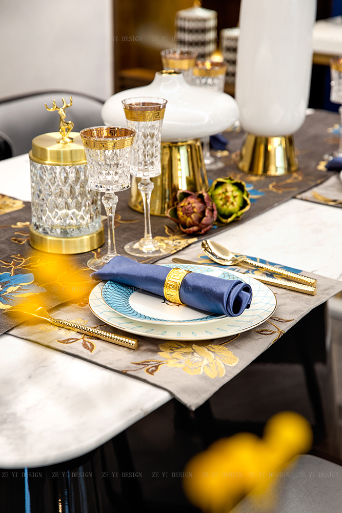 衢州开化 128㎡新中式楼盘样板房设计-16