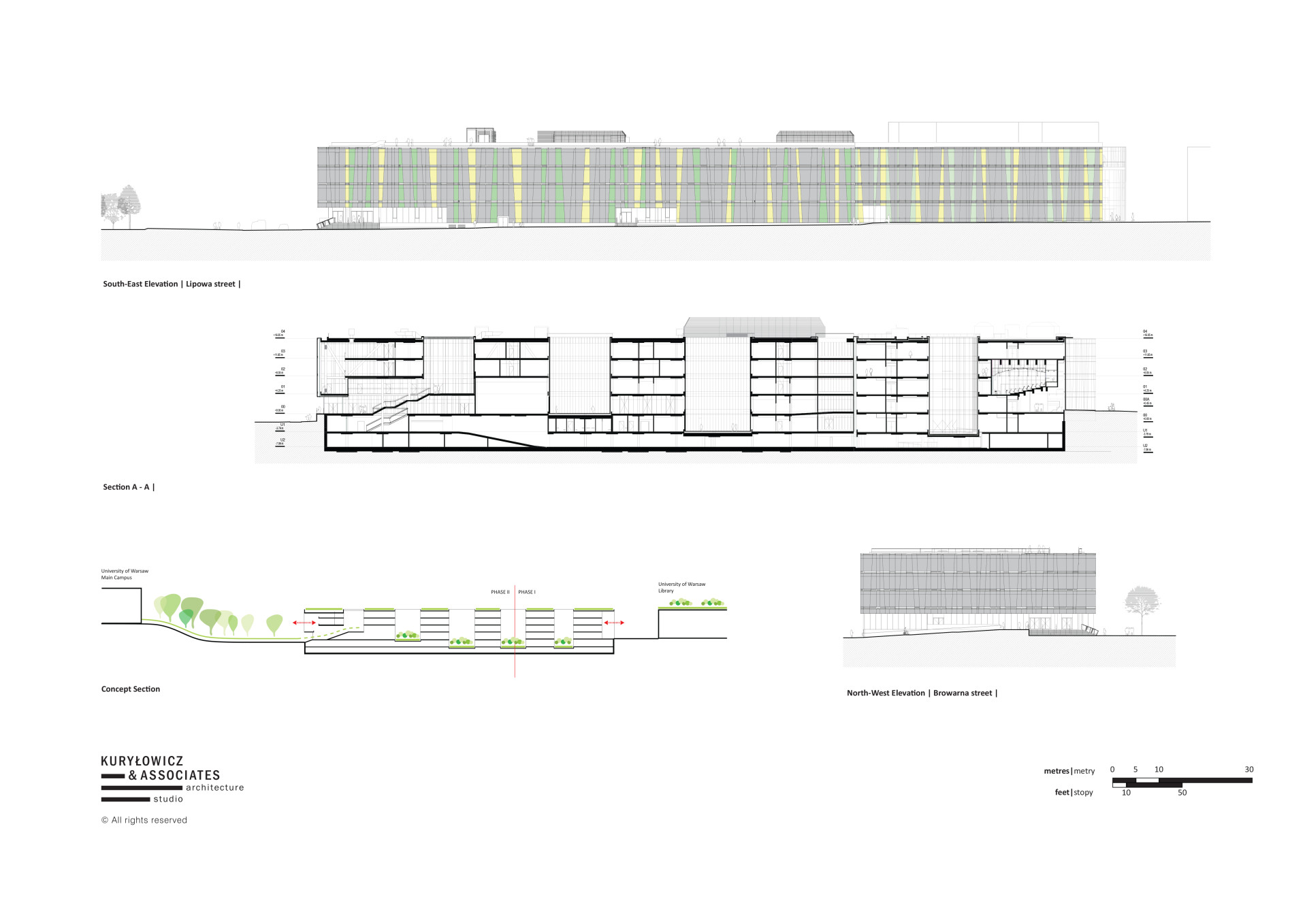 华沙大学应用语言学与现代语言学院新楼丨波兰华沙丨Kuryłowicz & Associates-51