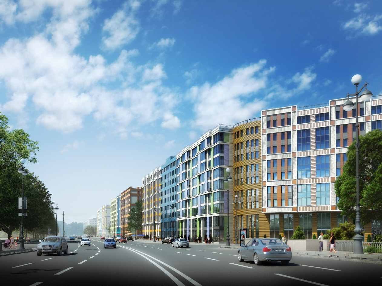 圣彼得堡梅迪科夫大道多公寓住宅综合体“欧洲城”丨俄罗斯圣彼得堡-2
