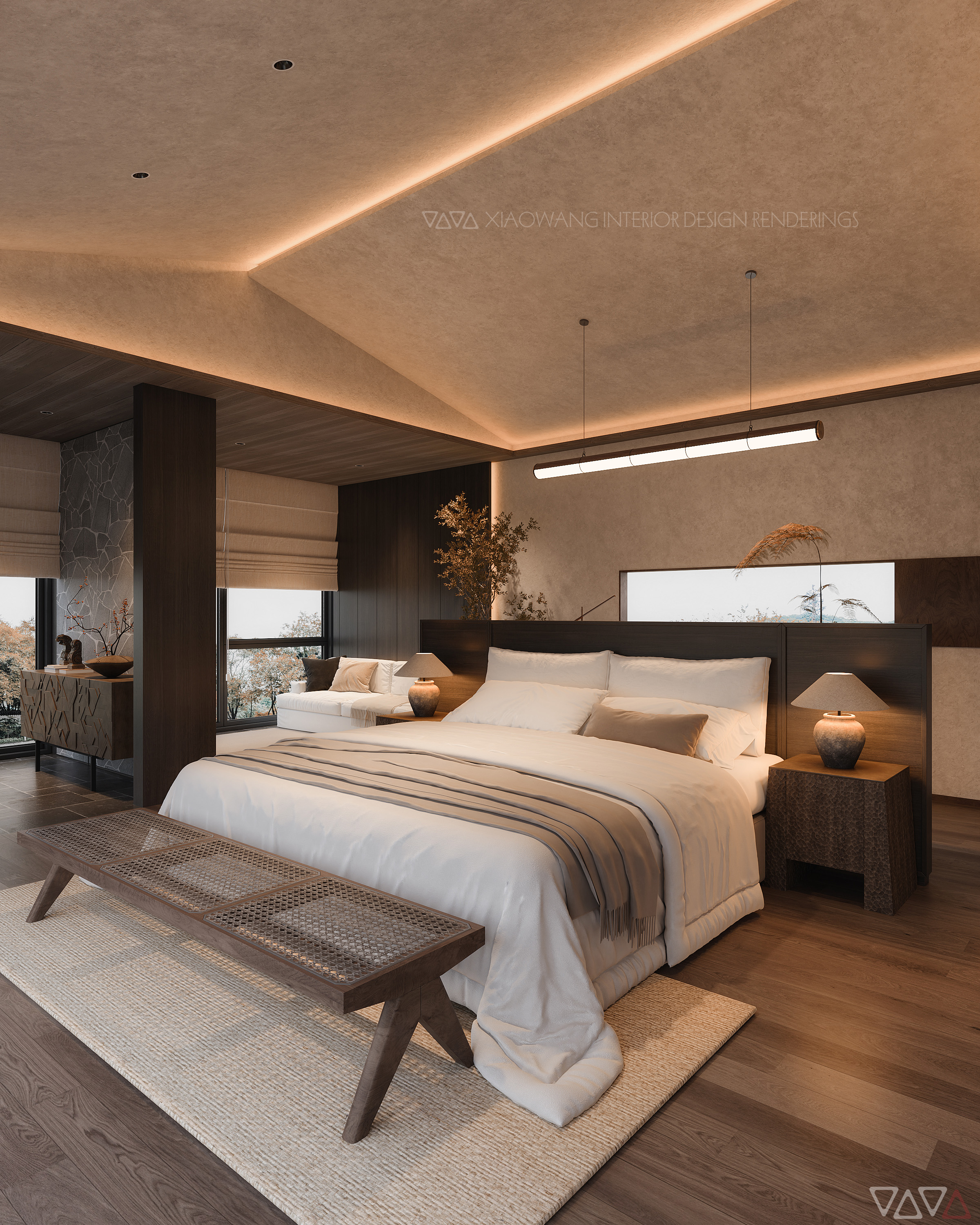 中古风民宿效果图-3