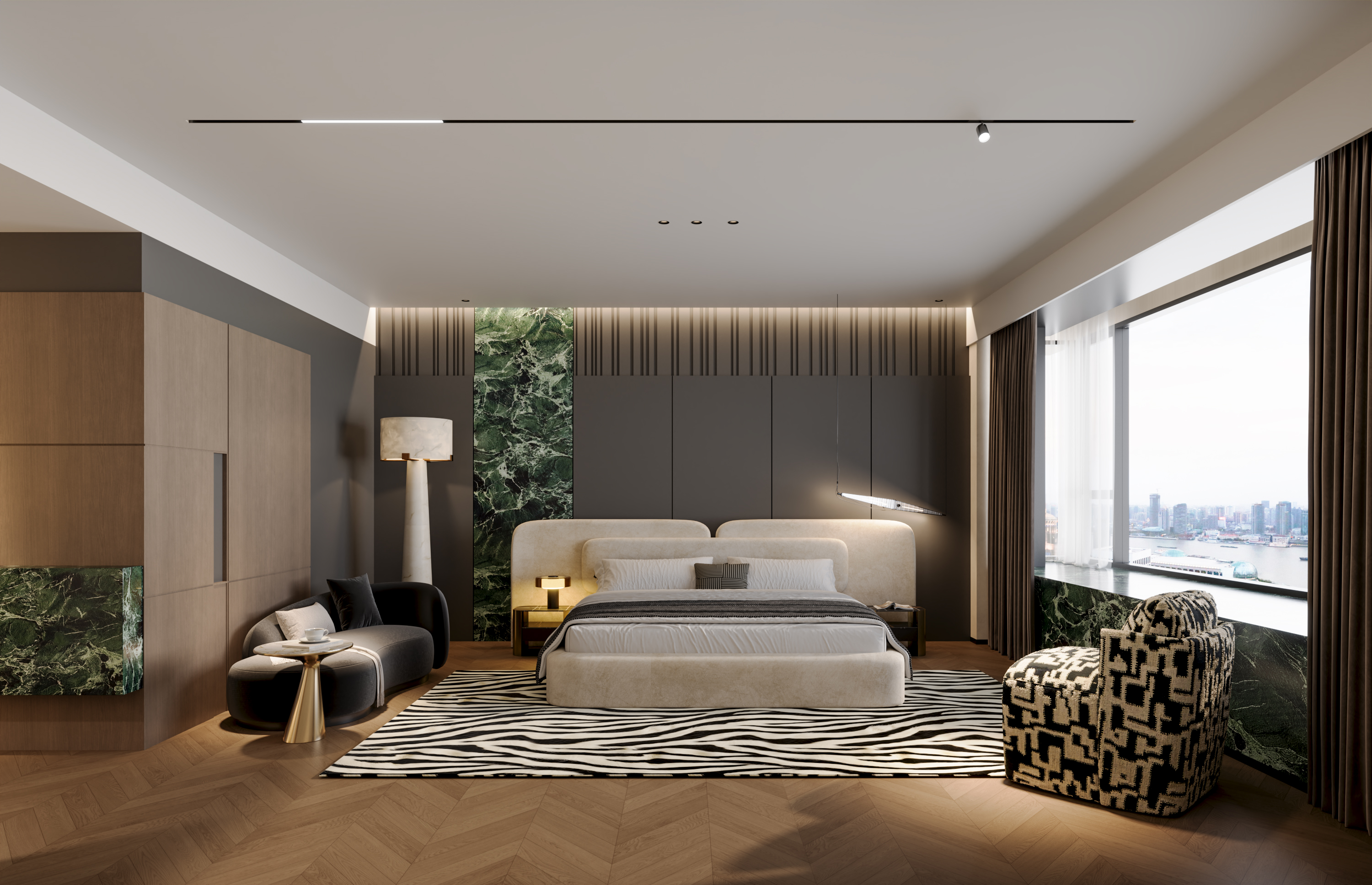 绘感视觉设计 · 写实豪奢卧室-4