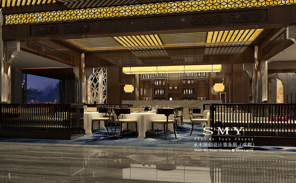 乐山酒店设计，乐山酒店装修设计案例-水木源创设计-13