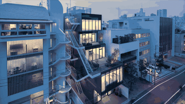 东京 ESCALIER 五番町办公楼 | 绿色阳台与城市景观相融-45