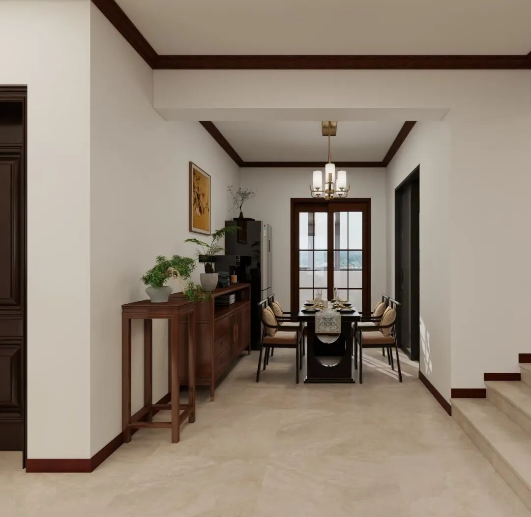 冶金小区|140㎡三居室新中式案例-31