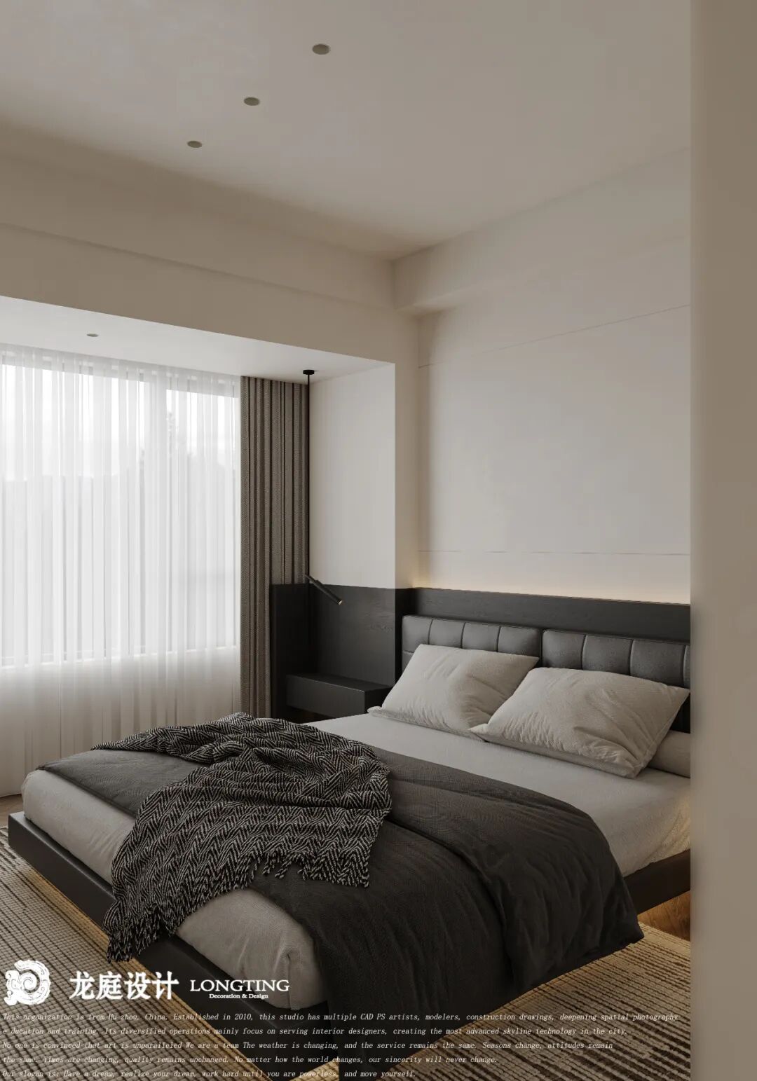 【新案】西湖苑 光影交织的现代空间丨中国湖州丨龙庭设计-31