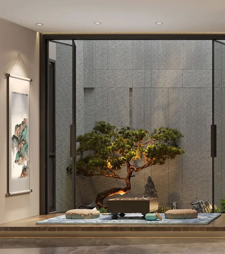 金科·九曲河新中式联排别墅丨彭华设计团队-35