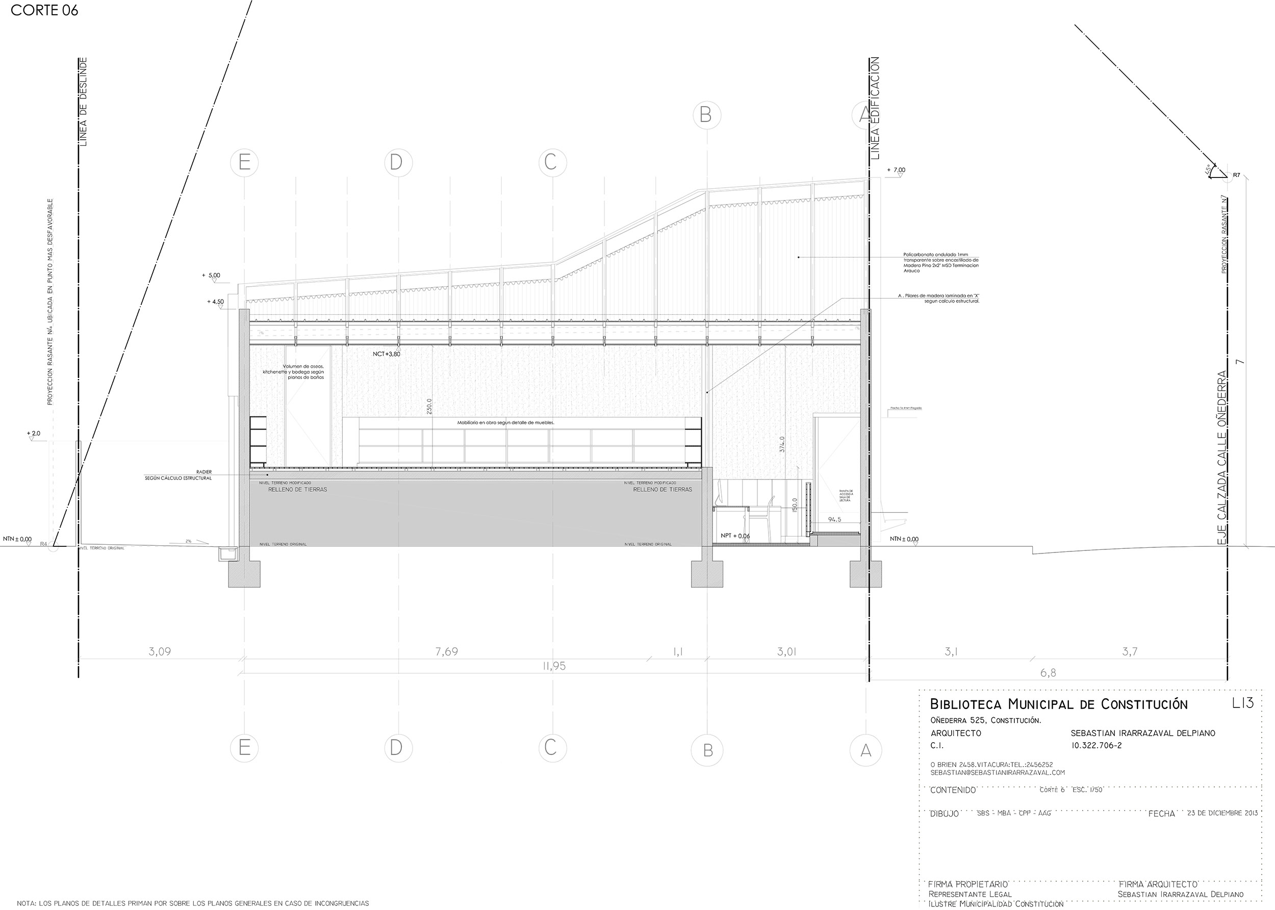 木结构图书馆，智利 / Sebastian Irarrázaval Arquitecto-77