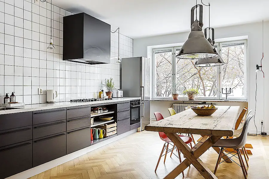 瑞典混搭色彩椅子装饰设计-3