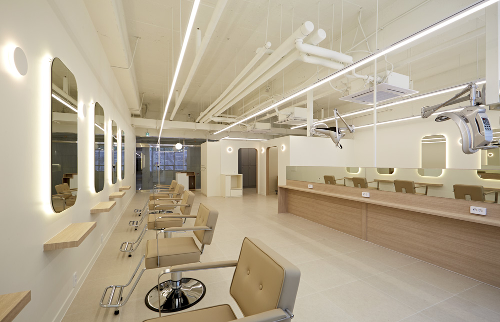 28 平米现代美容院空间设计，诠释极简美学-8