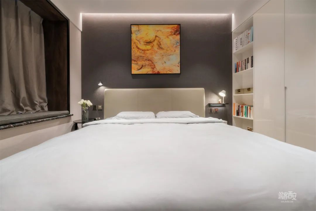 玄机重重 | 92㎡住宅空间的精致改造-38