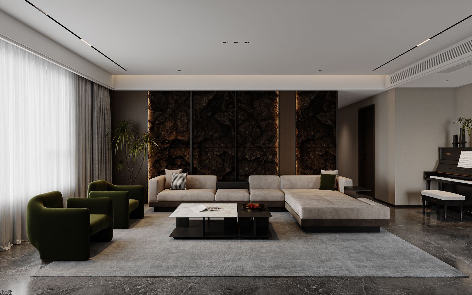 家装客厅效果-1