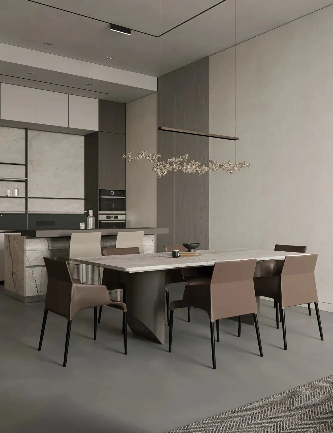 极致美学平层住宅丨ArtPartner Architects-33