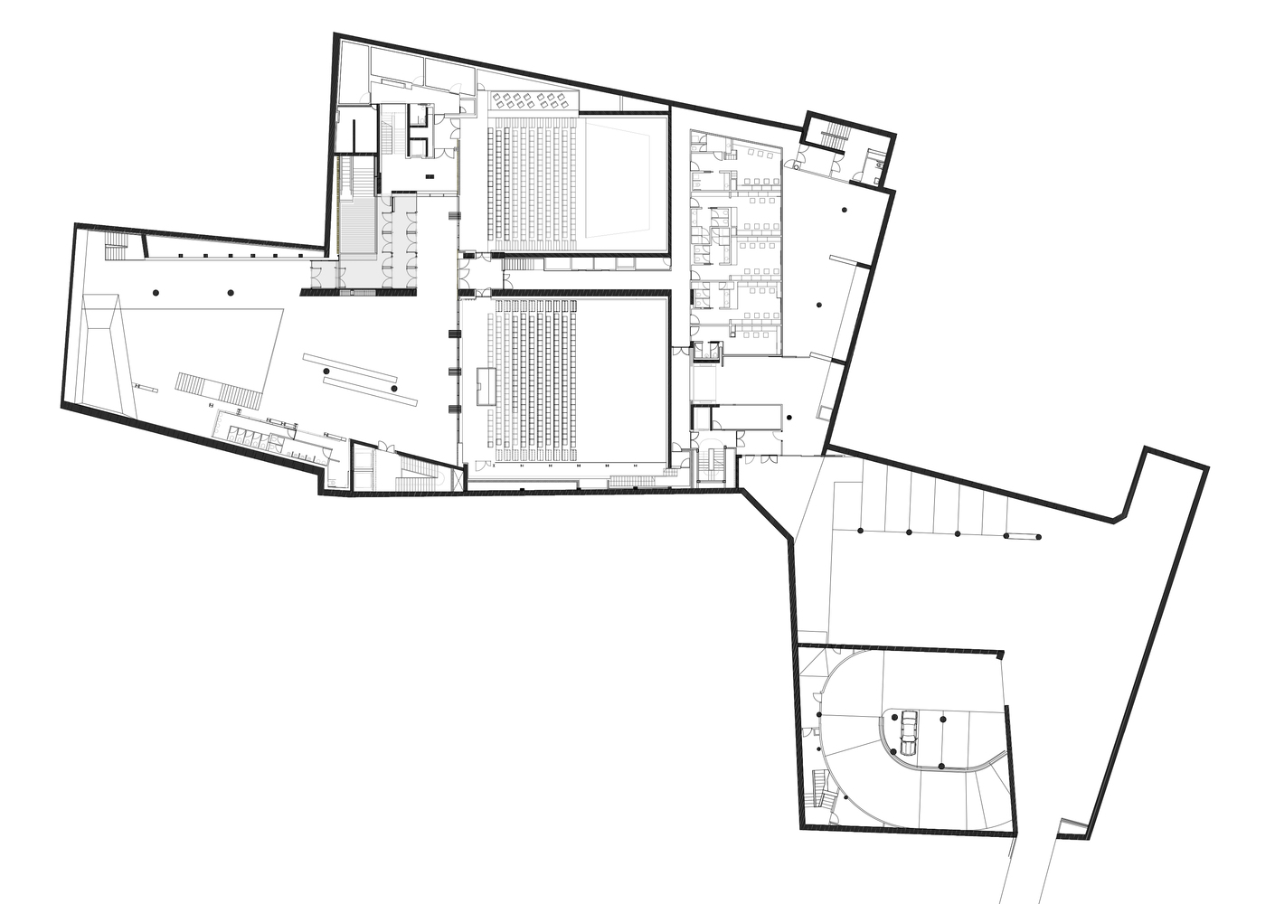 融合圣尼古拉斯教堂的西班牙音乐学校设计-22