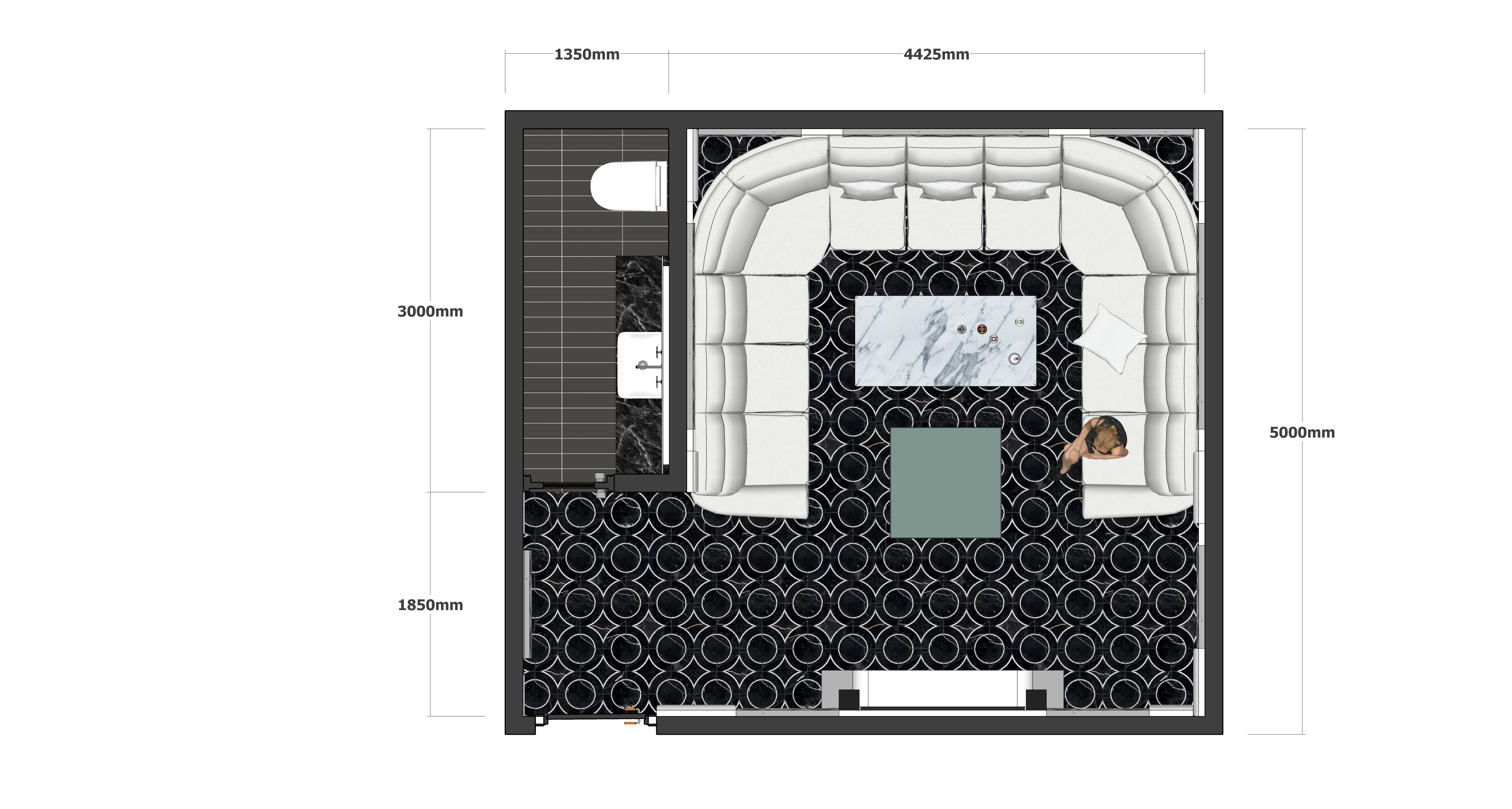 SPA & KTV Zentrum 室内设计丨PT Nusa Multi Dimensi-2