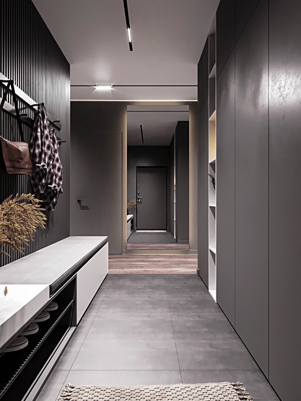 乌克兰 现代简约风公寓设计-37