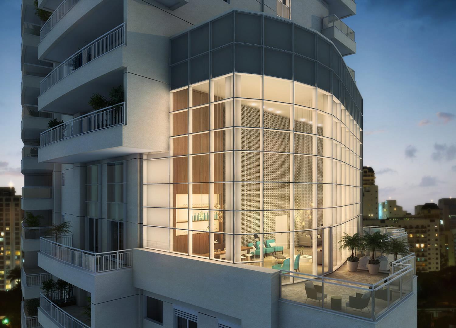 双塔建筑设计-7