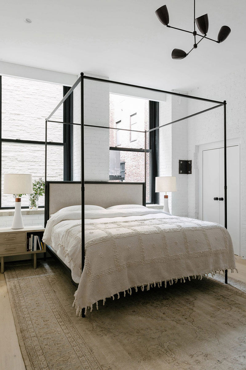 纽约前卷烟厂大楼里明亮的阁楼-10